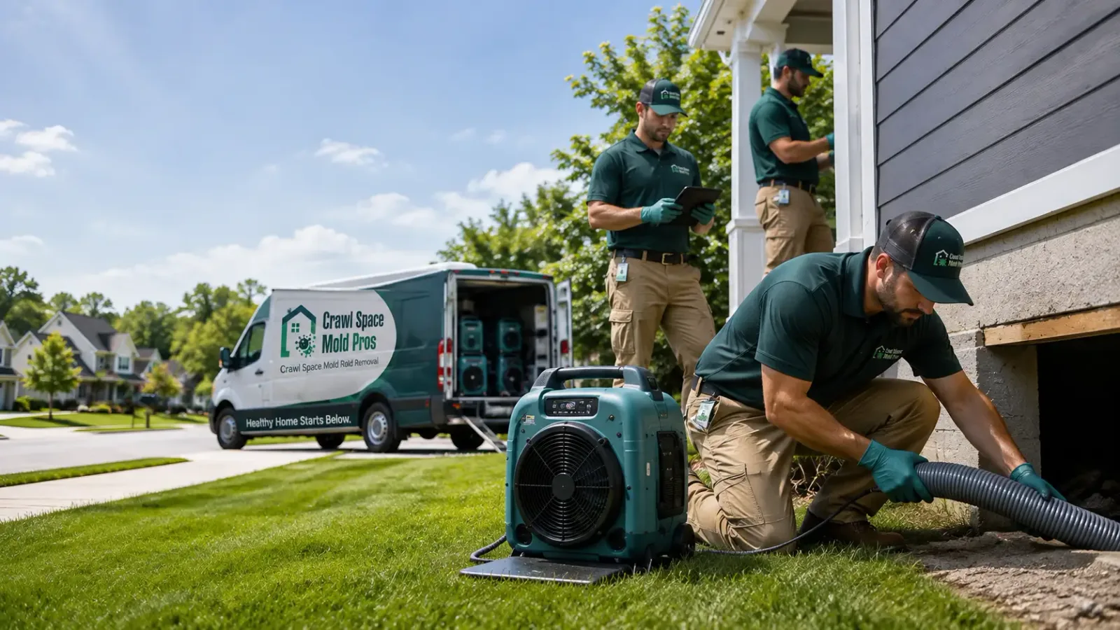 Crawl Space Mold Removal in Wallops Island, VA